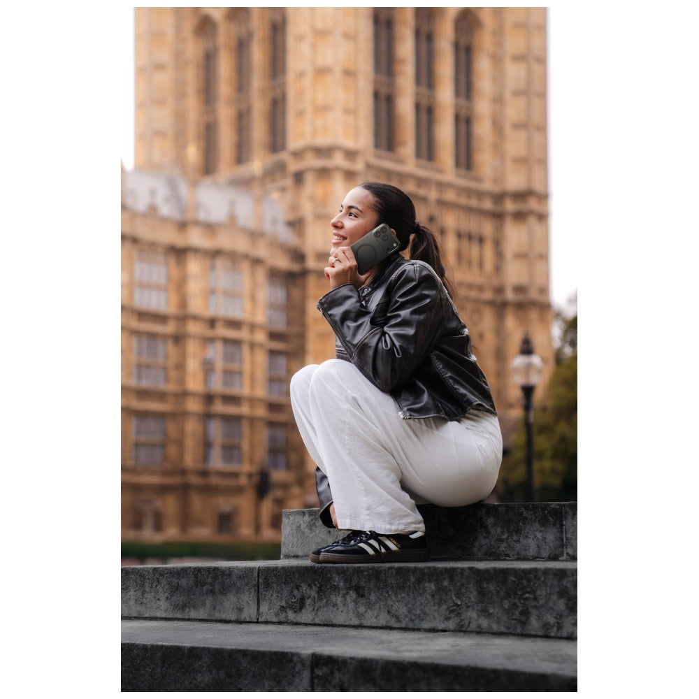 Uniq Airsuit Case til iPhone 17 Air Magclick opladning - gennemsigtig