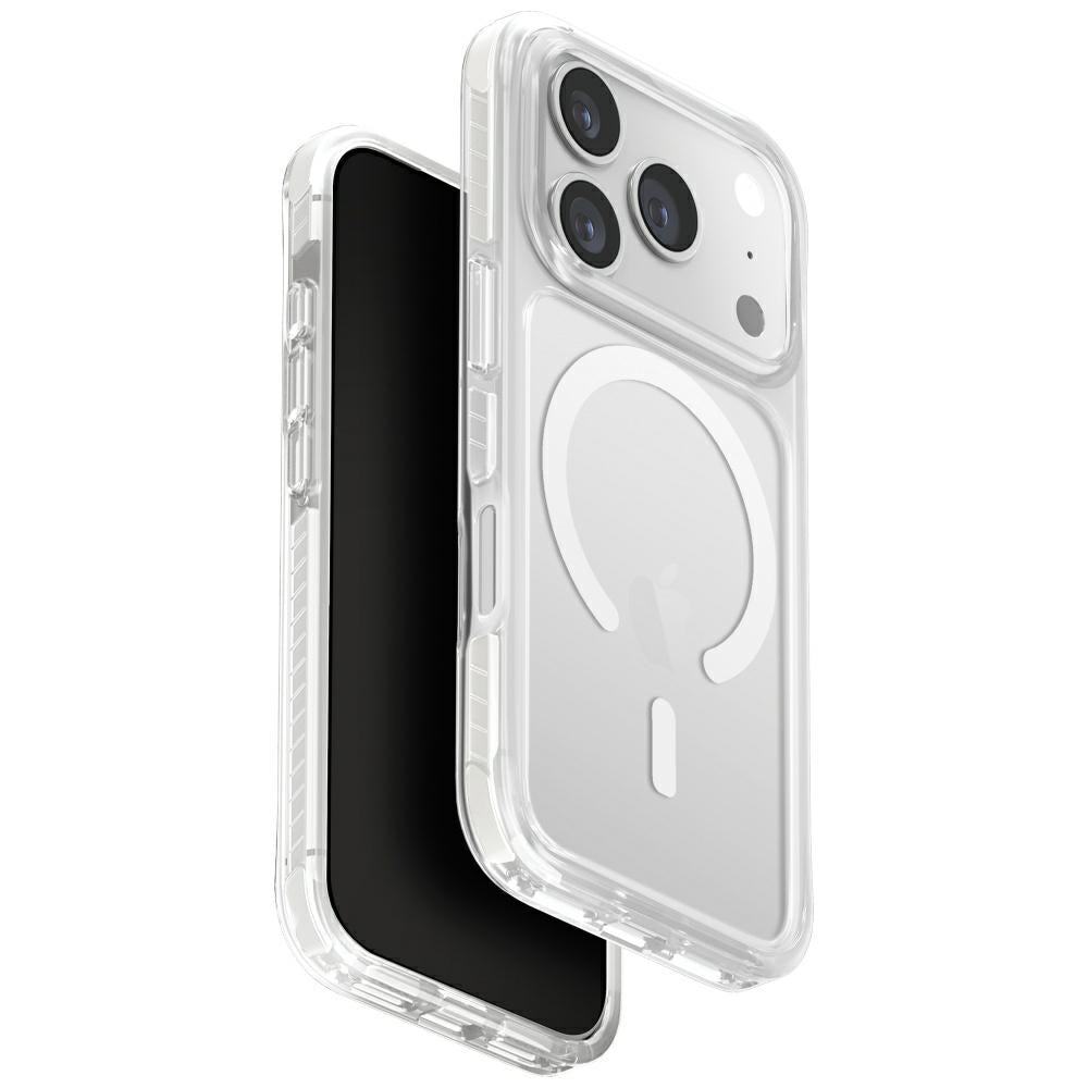 Uniq Combat Magclick opladningsfodral til iPhone 17 Pro - hvid