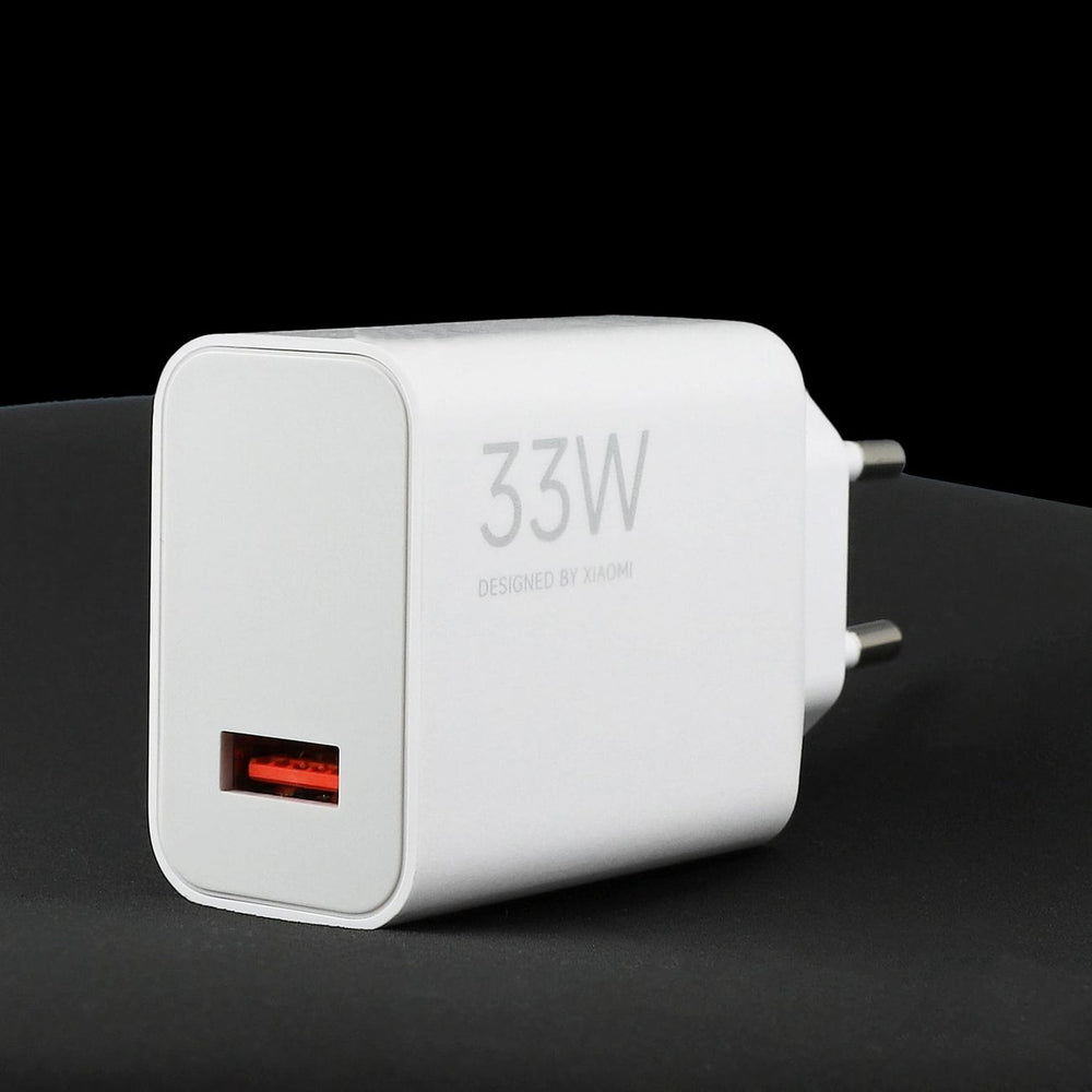 Xiaomi MDY-16-EF 1xUSB-A 33W Wall Charger med 3A USB-C Cable - Hvid