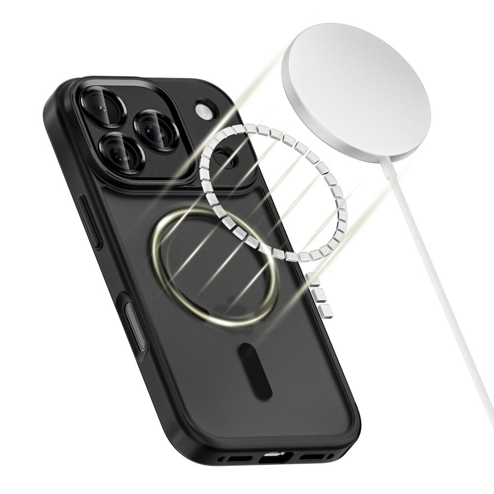 Tech-Protect MagCam MagSafe Case til iPhone 17 Pro - Matte Black