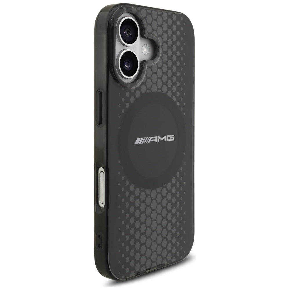 AMG Double Layer Transparent Graphics MagSafe case for iPhone 17 - black