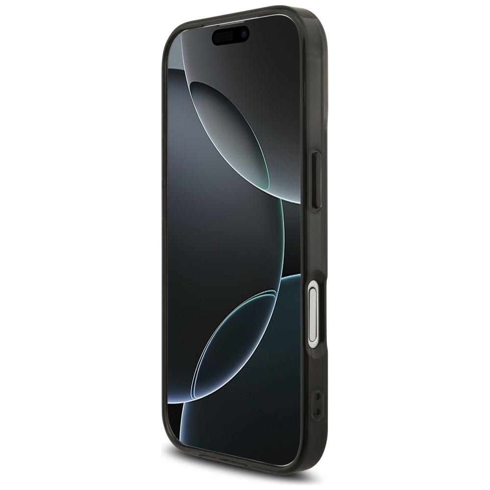 AMG Double Layer Transparent Graphics MagSafe case for iPhone 17 - black