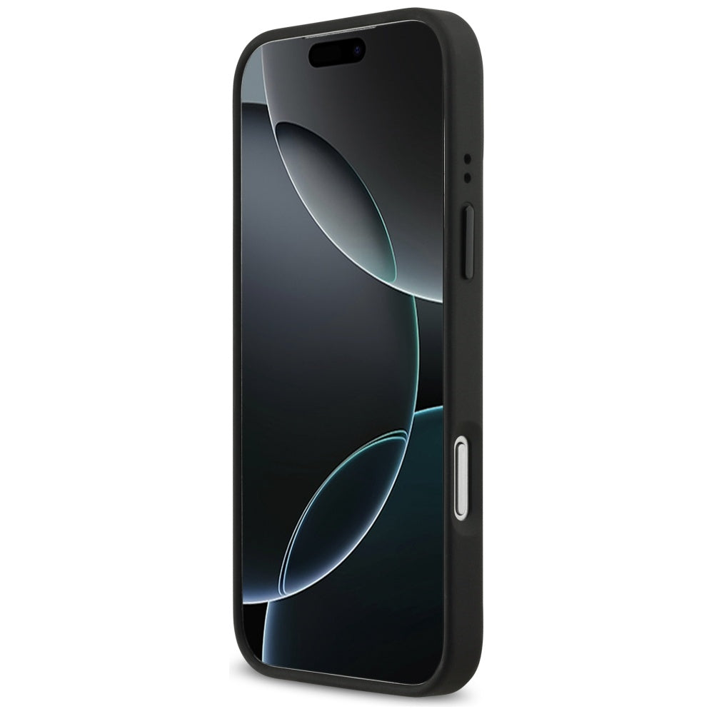 BMW M Tricolor Metal Logo MagSafe Case til iPhone 17 Pro Max - Grå