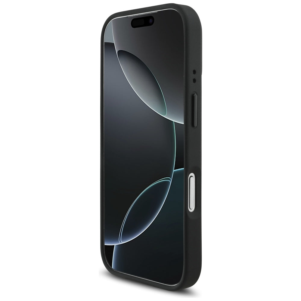 BMW M Tricolor Metal Logo MagSafe Case til iPhone 17 Pro - Grå