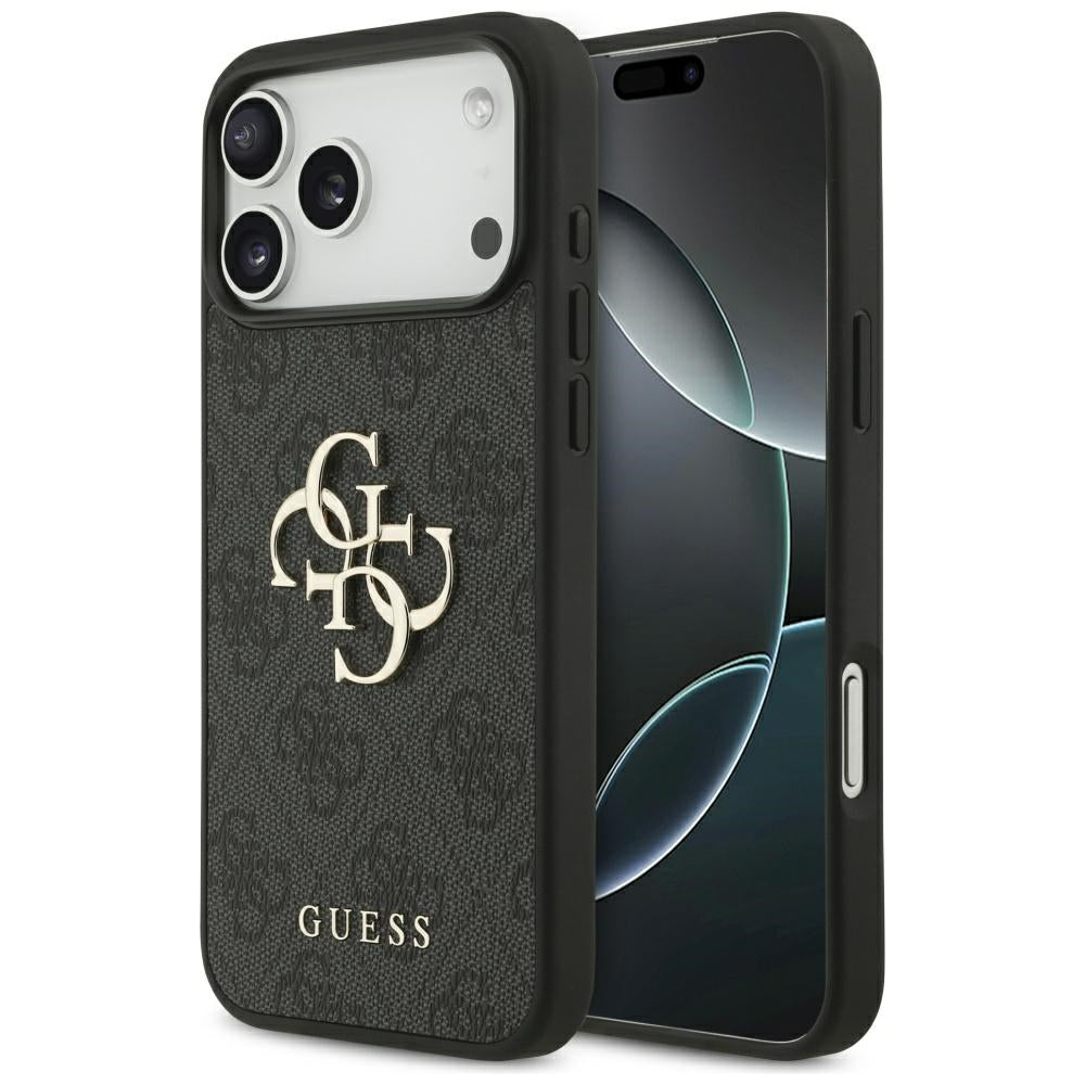 Guess 4G Big Logo Case for iPhone 17 Pro Max - Black