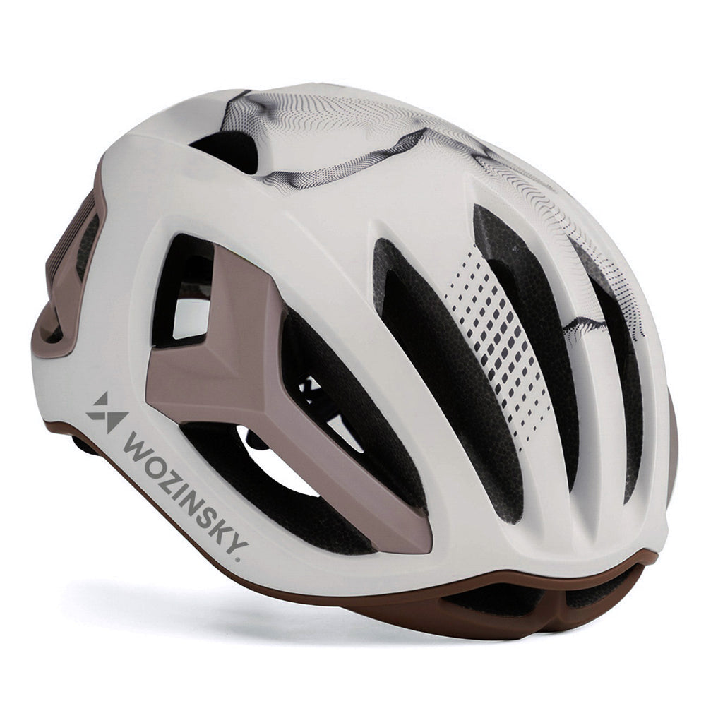 Wozinsky Ultralight Road Bike Helmet 54-58 cm - Taupe