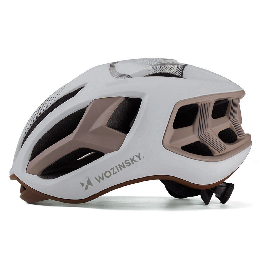 Wozinsky Ultralight Road Bike Helmet 54-58 cm - Taupe