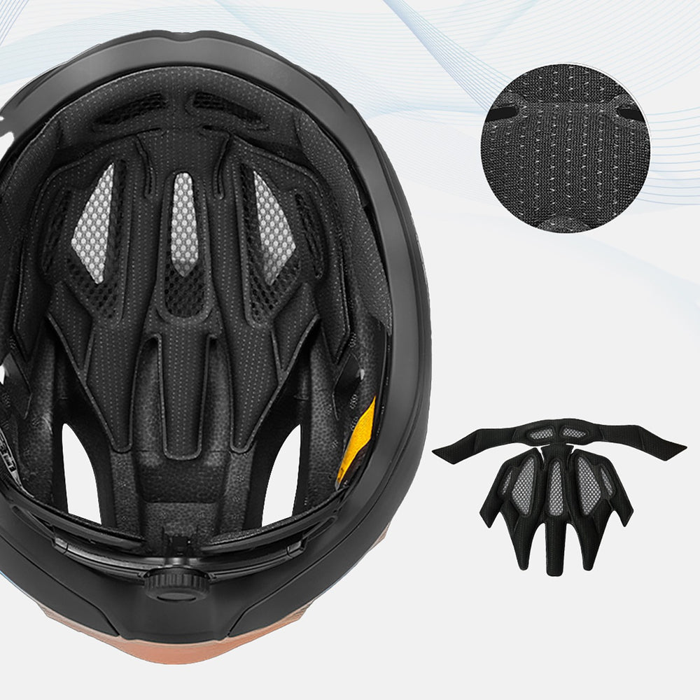 Wozinsky Ultralight Road Bike Helmet 54-58 cm - Taupe