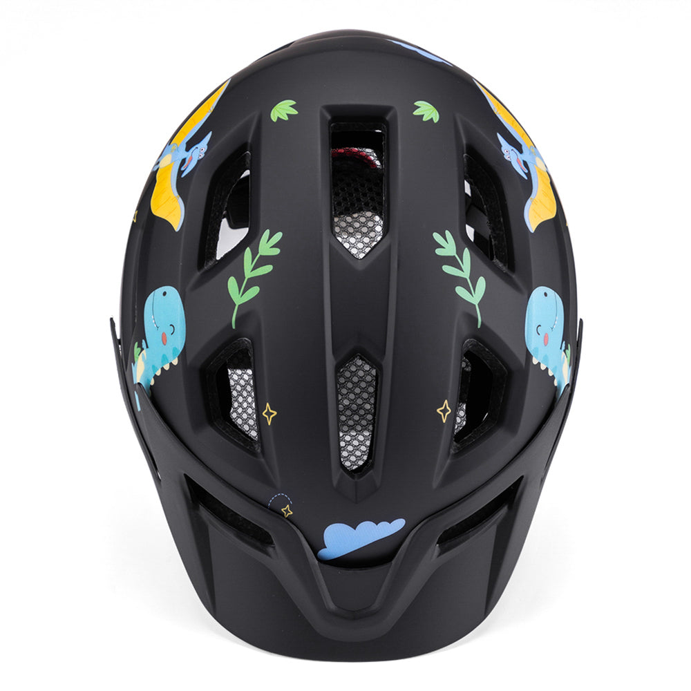 Wozinsky Children's MTB Bike Helmet with Detachable Visor XS - Black