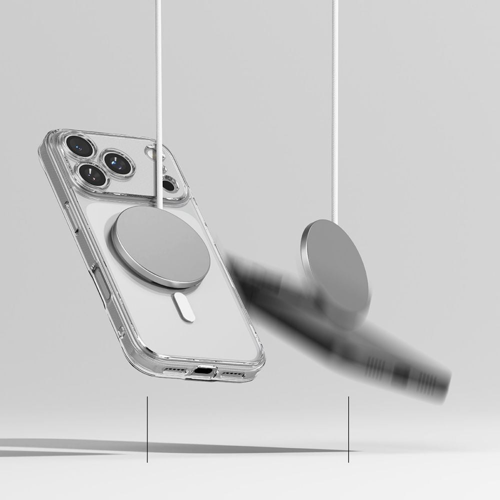 Ringke Fusion Magnetic MagSafe Case for iPhone 17 Pro Max - Clear