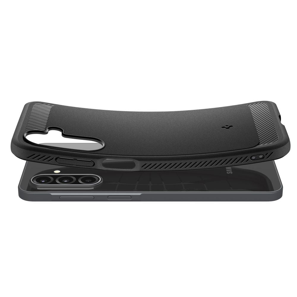Spigen Rugged Armor Case for Samsung Galaxy A17 - Matte Black