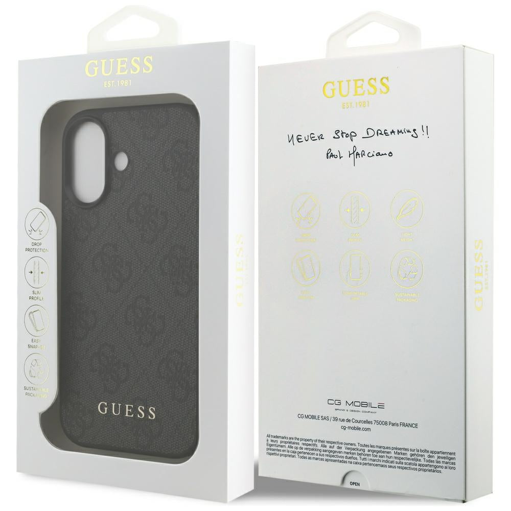 Guess 4G Classic case for iPhone 17 - black