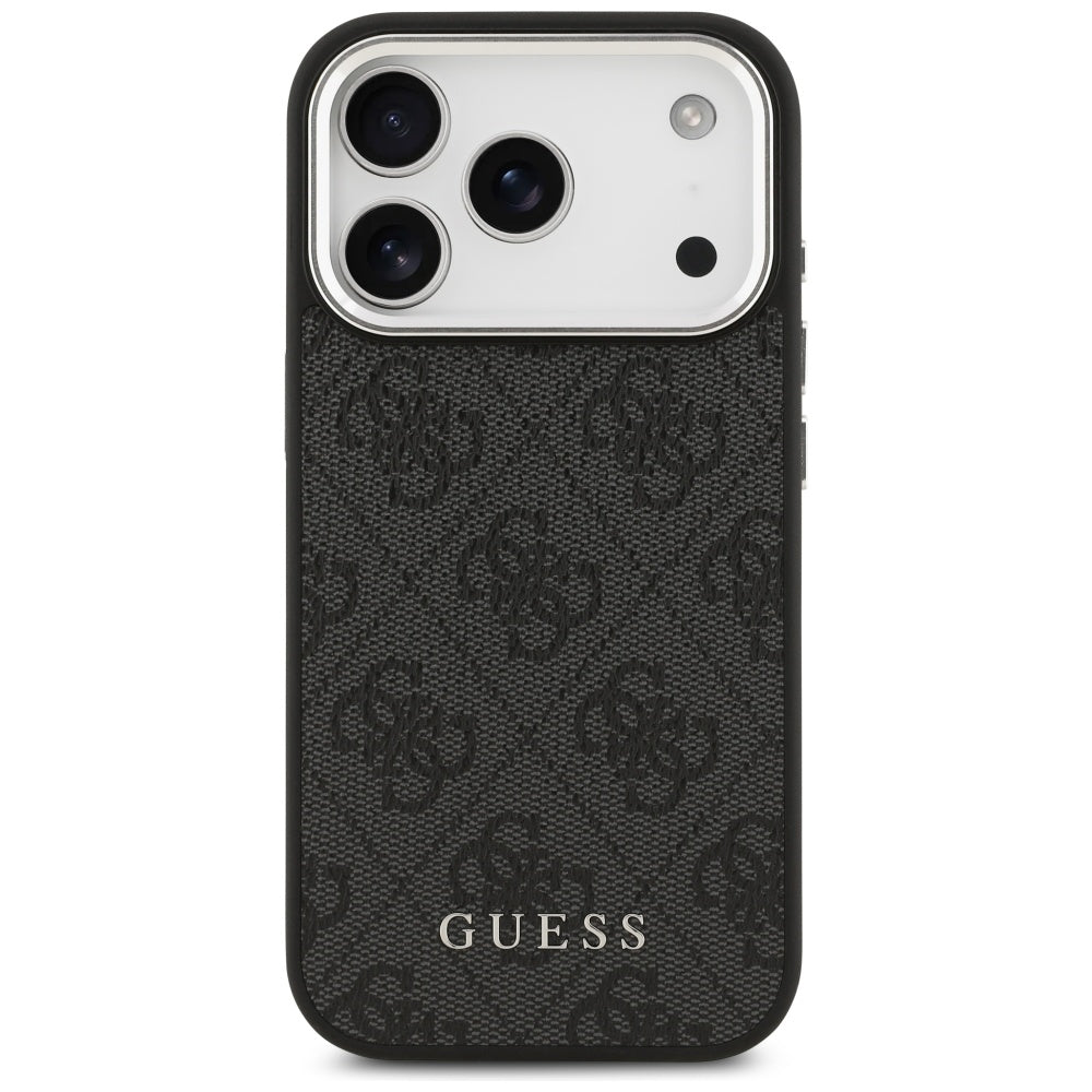 Guess 4G Classic Logo MagSafe case for iPhone 17 Pro - black