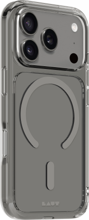 Laut Crystal Fluro MagSafe Case for iPhone 17 Pro Max - Clear Gray