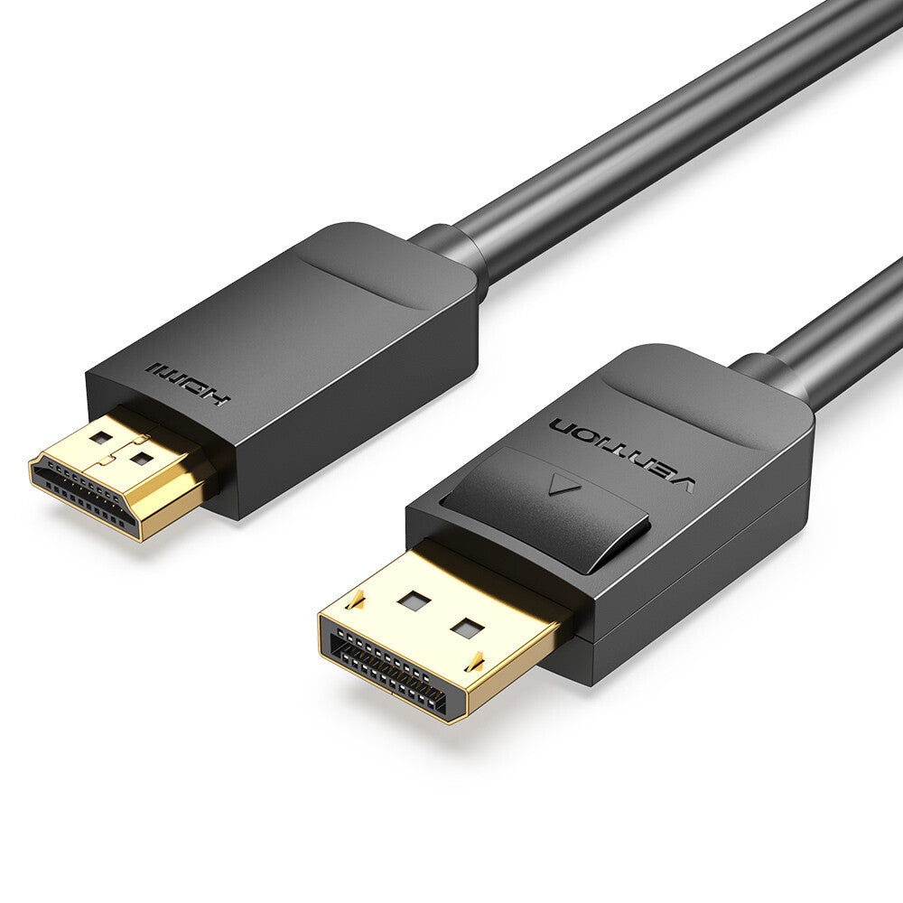Vention HADBH videokabel adapter 2 m DisplayPort HDMI Sort