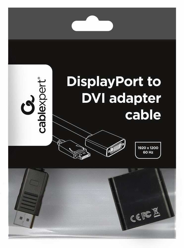 Gembird A-DPM-VGAF-02 videokabel adapter 0,15 m VGA (D-Sub) DisplayPort Sort
