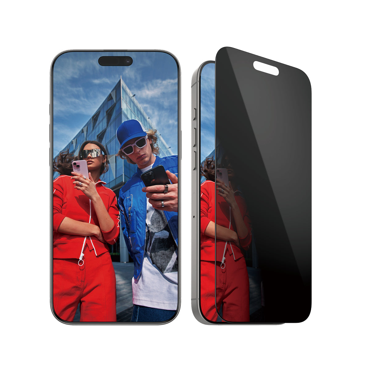 PanzerGlass Privacy Screen Protector iPhone 16 Pro Max - Ultra-Wide Fit