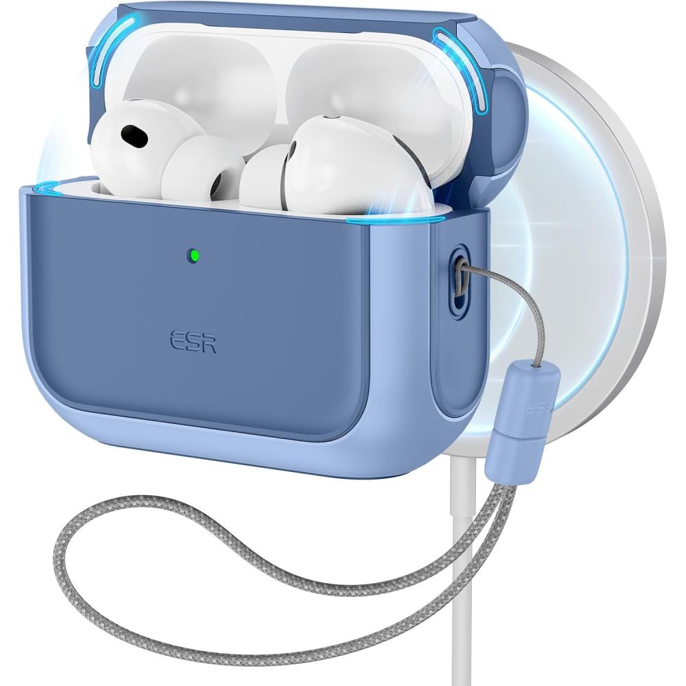 Esr Orbit Halolock Magsafe Apple Airpods Pro 3 Pulverblå