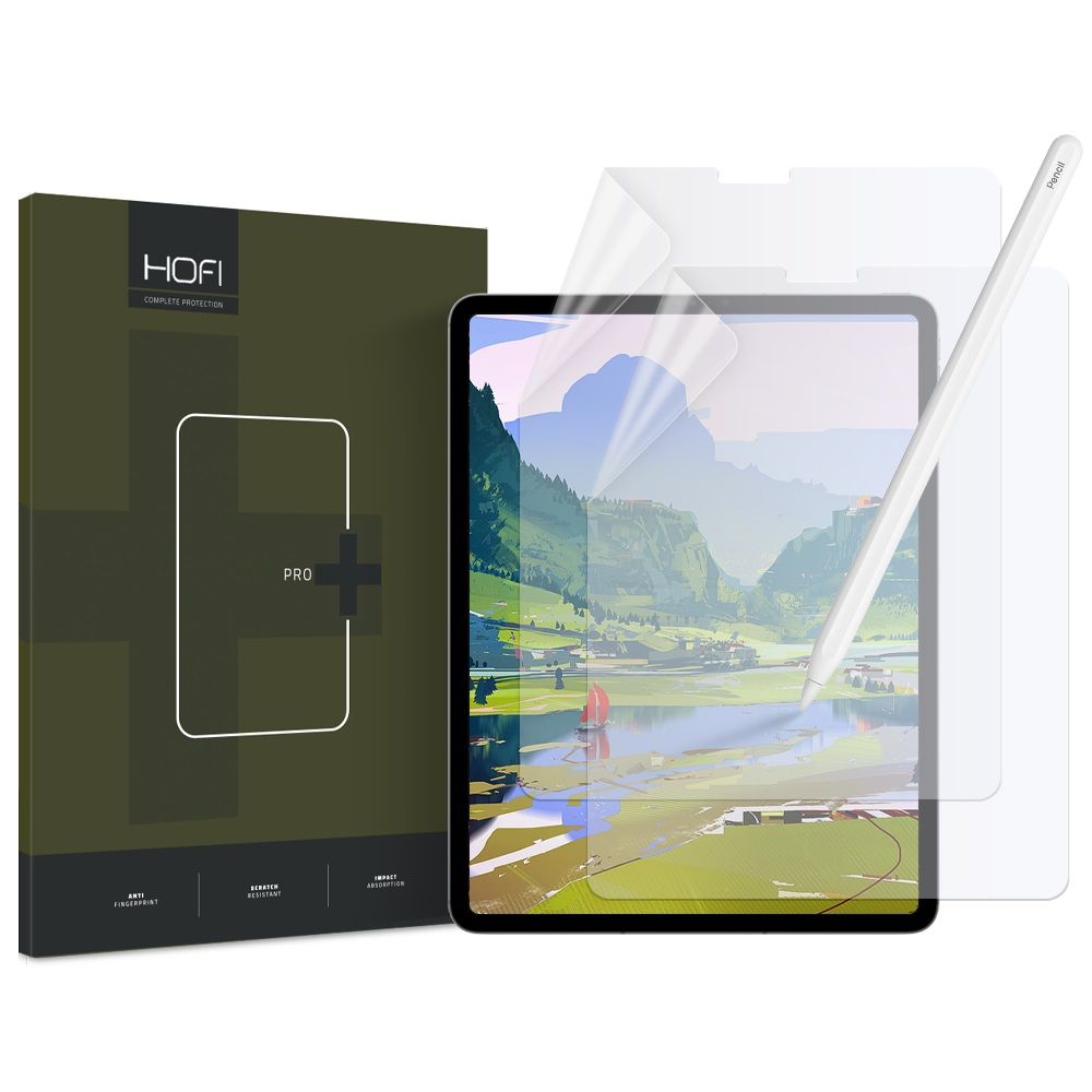 Beskyttelsesfolie Hofi Papir Pro+ 2 Pack Ipad Air 10,9” 4/5/2020 2022 / Pro 11” 2/3/4/2020 2022 Mat Clear