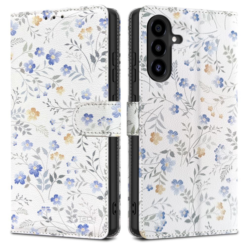 Tech Protect Tegnebog Galaxy A17 / A18 / A26 4 G / 5 G Forårsblomster