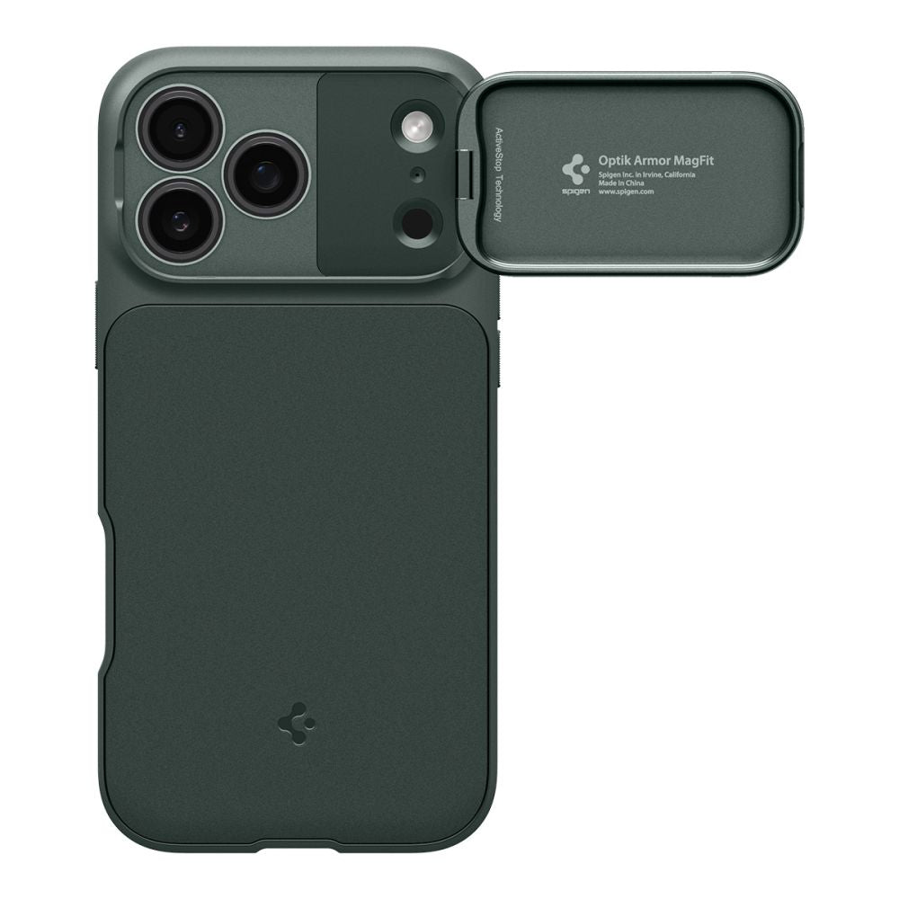 Spigen Optik Armor Mag Magsafe Iphone 17 Pro / 18 Pro Abyss Green