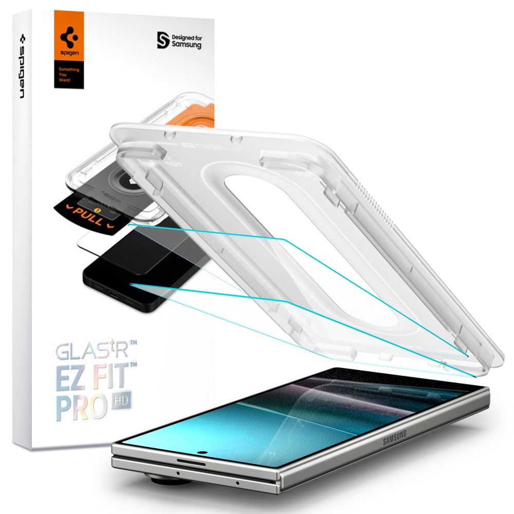 Hærdet Glas Spigen Glas.Tr ”Ez Fit Pro” Hd 2 Pack Galaxy Z Fold 7/8 Ultra Clear