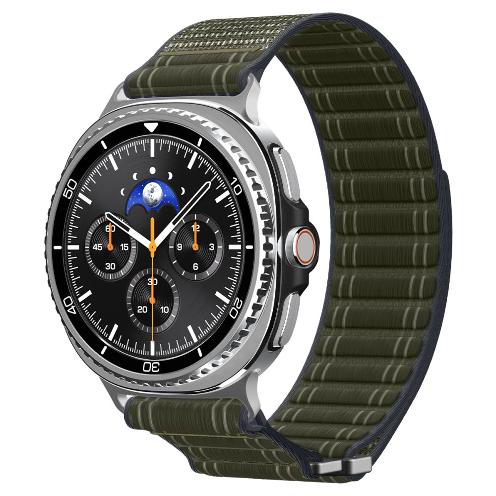 Spigen Wbf0 Band Til Samsung Galaxy Watch 8 / 9 / Classic (40 / 44 / 46 Mm) Grøn