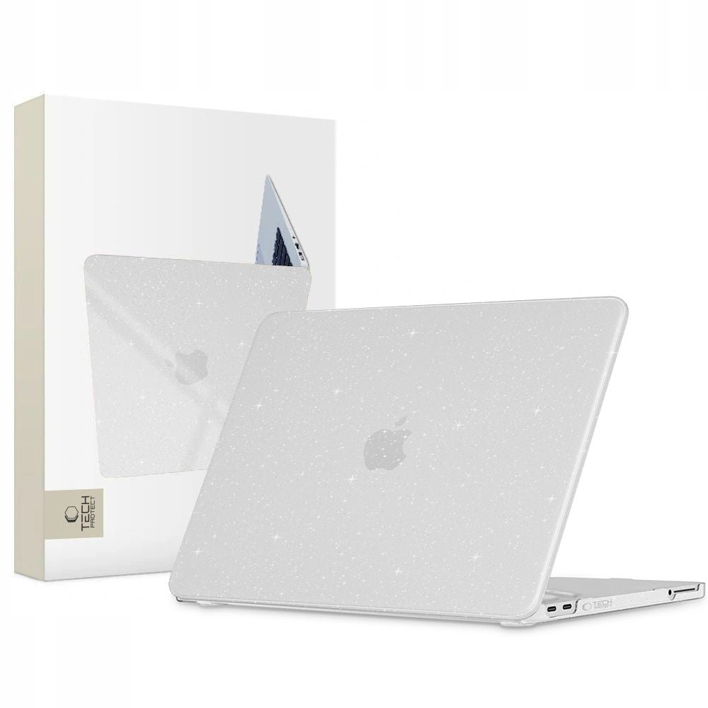 Tech Protect Smartshell Macbook Neo 13 2026 Glitter Clear