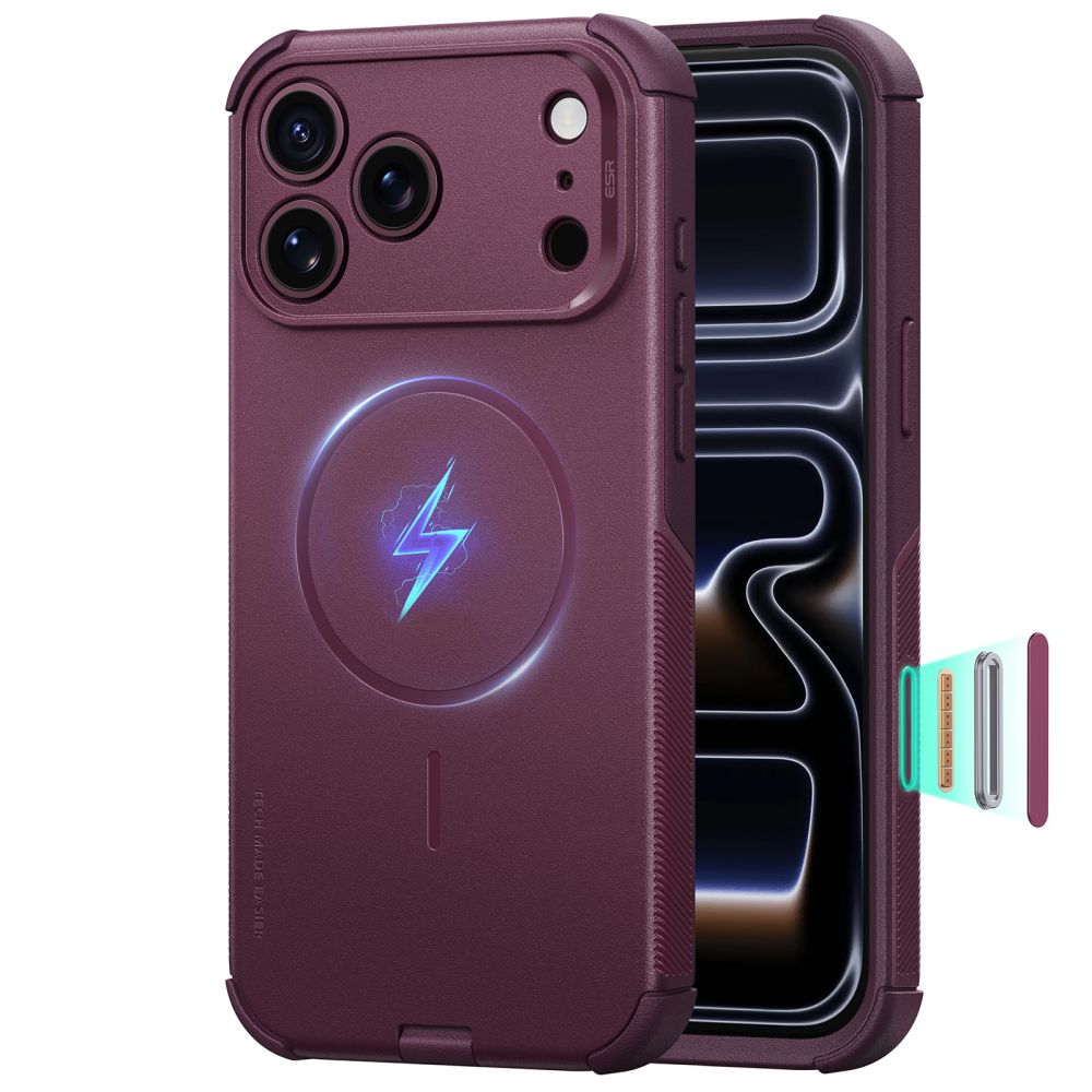Esr Cyber Tough Magsafe Iphone 17 Pro Max / 18 Pro Max Dyb Burgundy