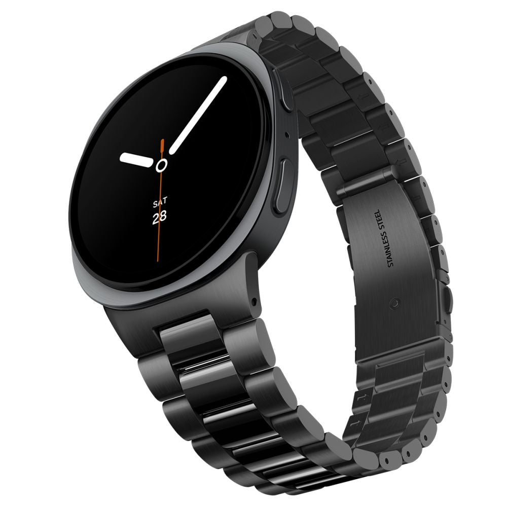 Spigen Modern Fit 316 L Remmen Til Samsung Galaxy Watch 8 / 9 / Classic (40 / 44 / 46 Mm) Sort