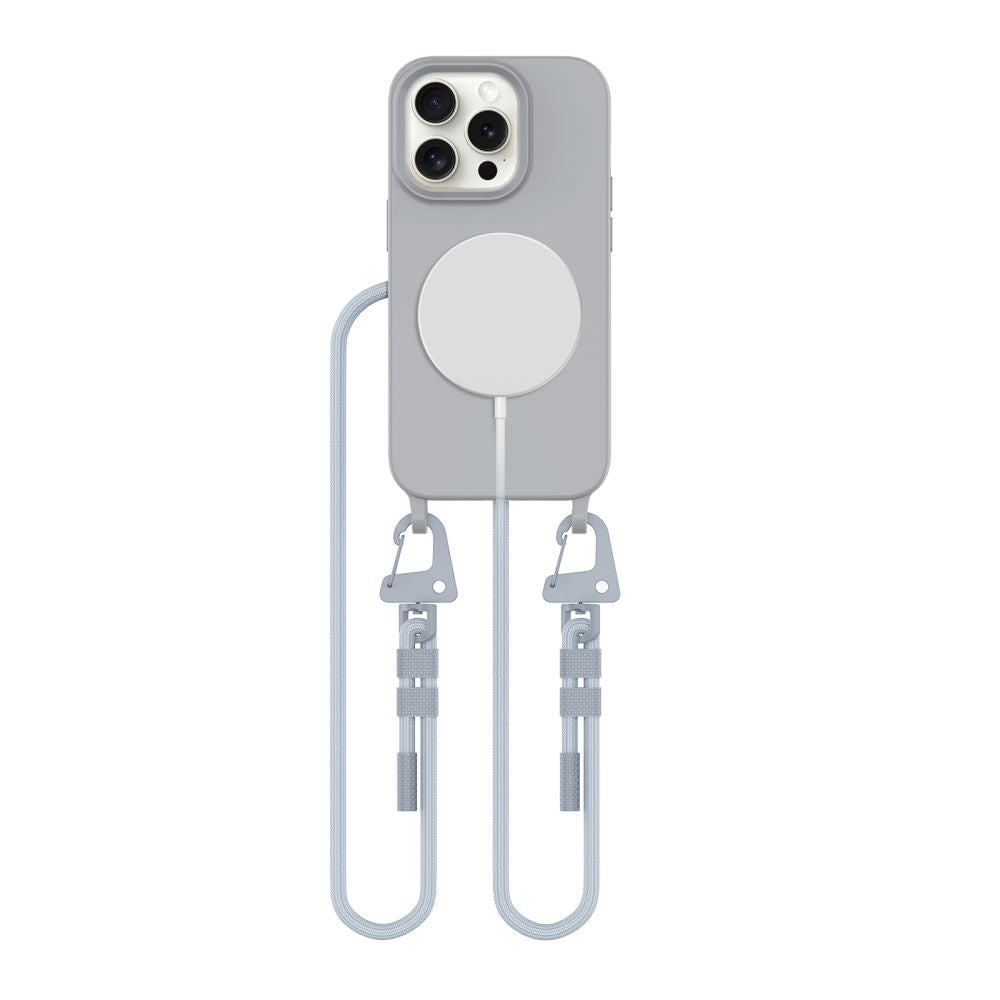 Tech Protect Magnæske Magsafe Iphone 15 Pro Grå Farveblyant