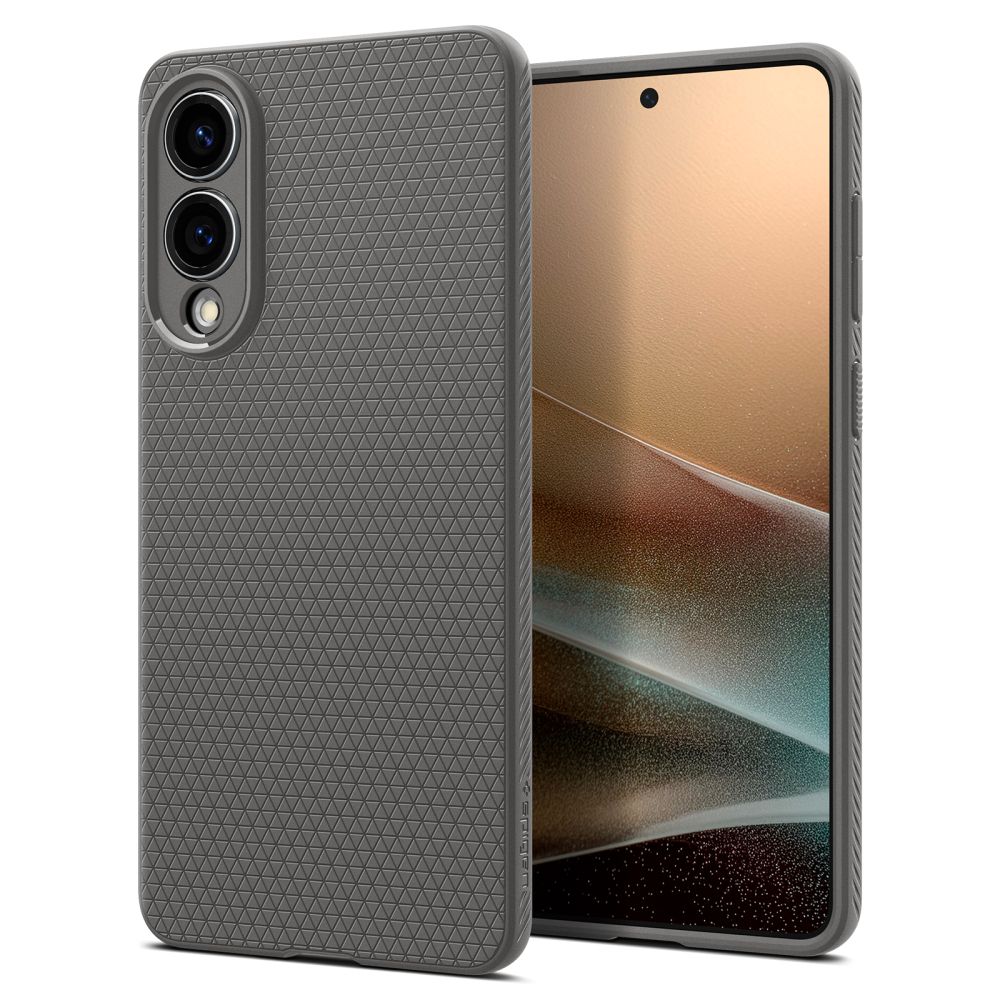 Spigen Liquid Air Galaxy S25 Edge Marmorgrå