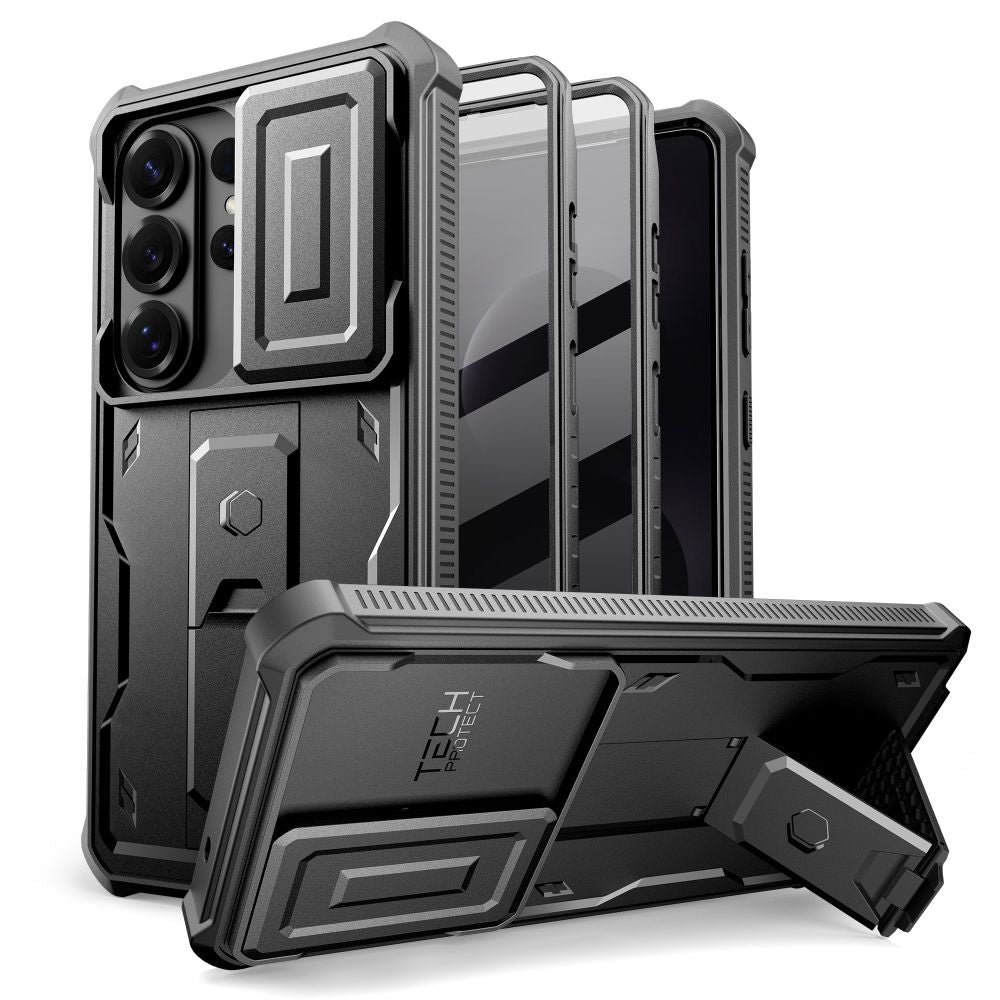 Tech Protect Kevlar Cam+ 2 Sæt Galaxy S26 Ultra Sort
