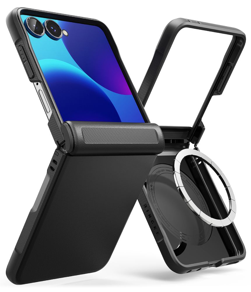 Ringke Onyx Flap Magnetisk Magsafe Galaxy Z Flip 8 Sort
