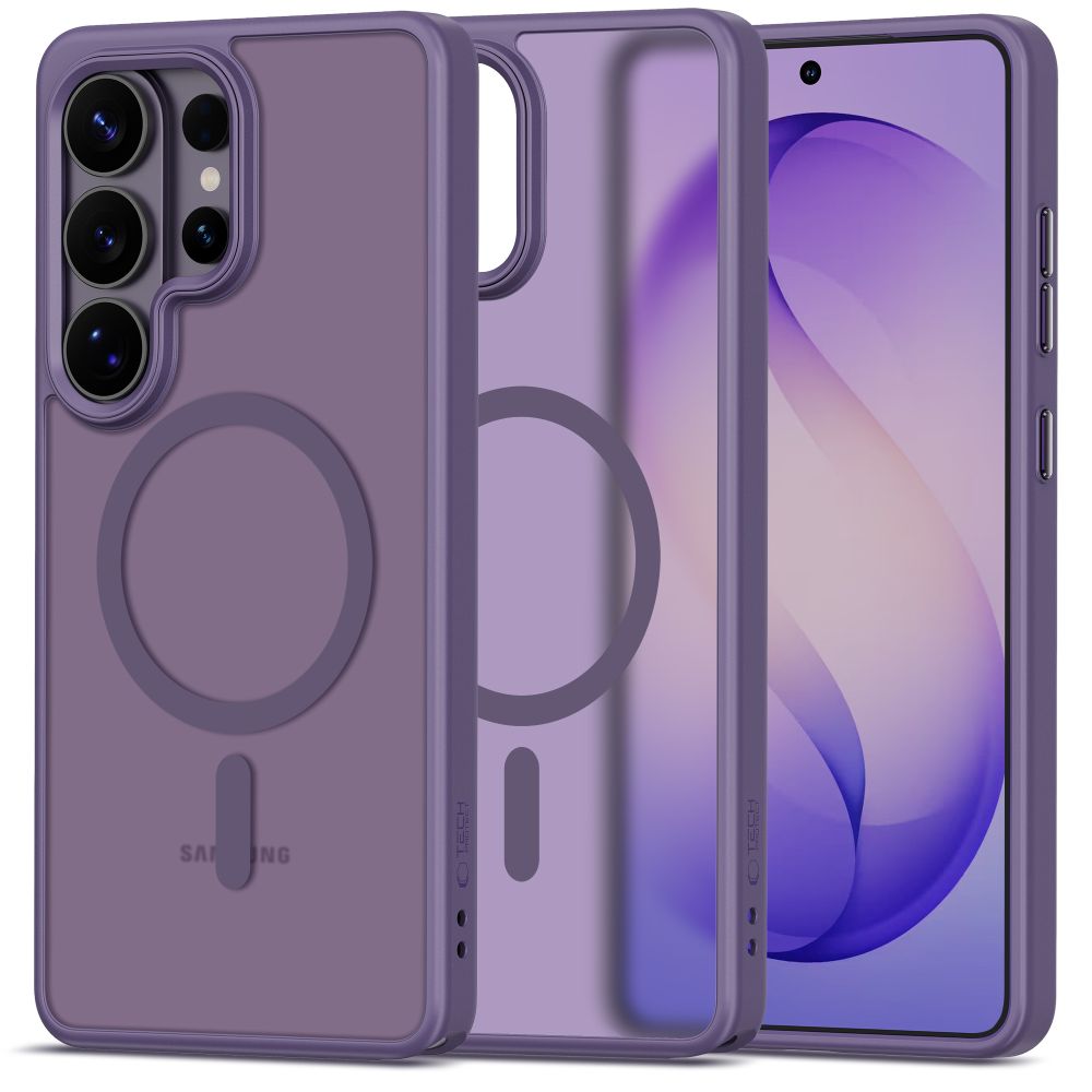 Tech Protect Magmat Magsafe Galaxy S26 Ultra Mat Kobaltviolet
