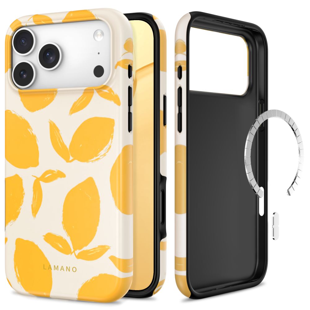 Tech Protect Lamano Magsafe Iphone 17 Pro Max / 18 Pro Max Lemon Haze