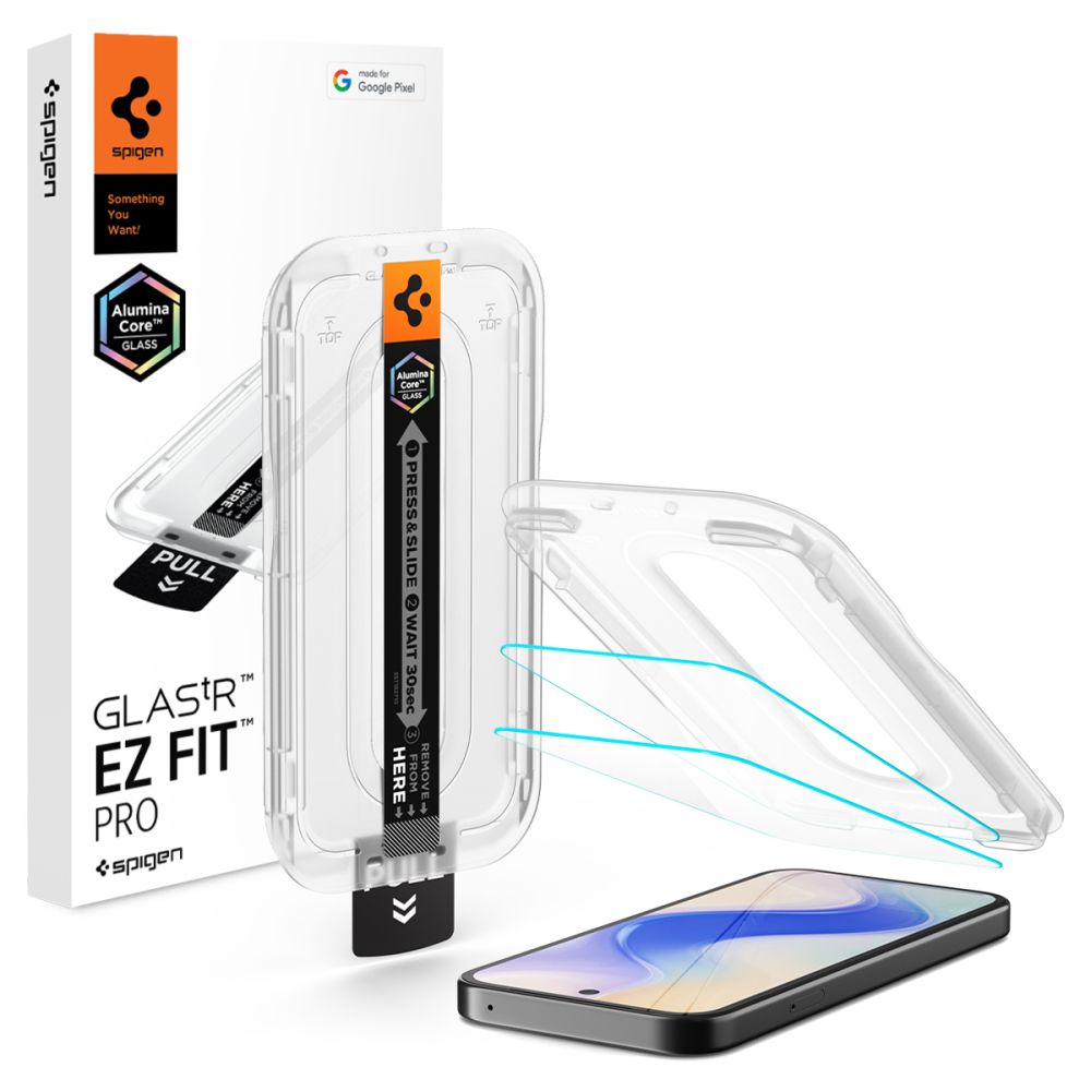 Hærdet Glas Spigen Glas.Tr 'Ez Fit Pro Ac' 2 Pack Google Pixel 10 A Clear