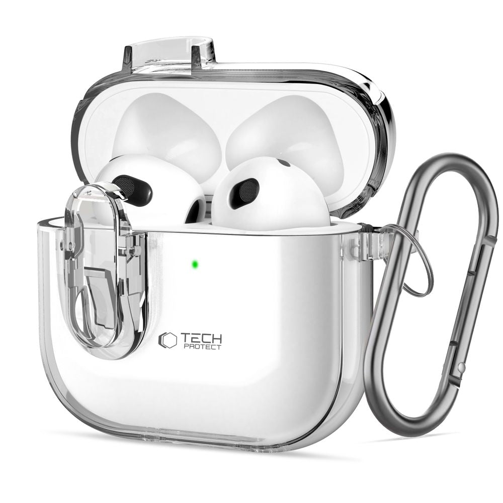 Tech Protect Slim Hook Apple Airpods 4/5 Clear