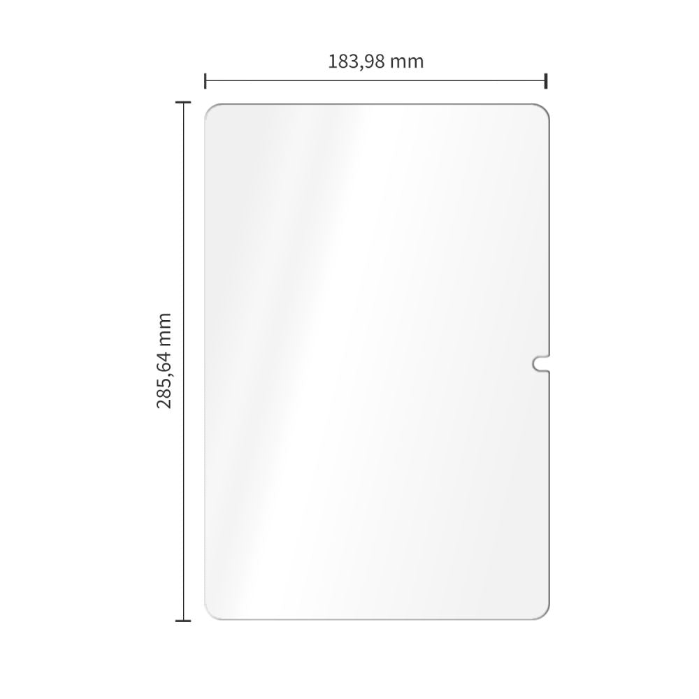 Hærdet Glas Tech Protect Glass Fit+ 2 Pack Galaxy Tab S12+ Plus 12,4 X840 / X846 B Clear