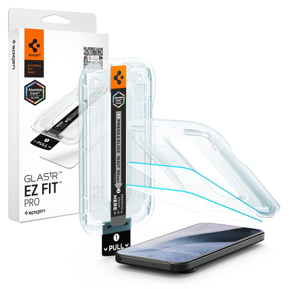 Hærdet Glas Spigen Glas.Tr Ez Fit Pro Ac 2 Pack Google Pixel 11/11 Pro Clear