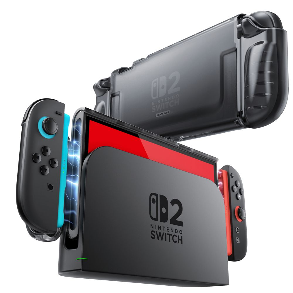 Supcase Crystal Case Til Nintendo Switch 2 Frost Sort