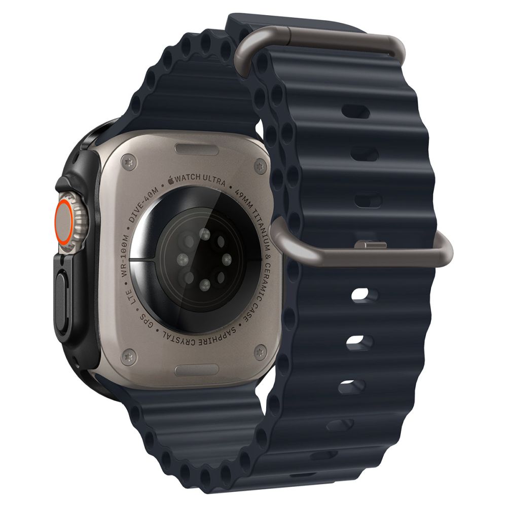 Spigen Thin Fit 360 Apple Watch Ultra 1 / 2 / 3 / 4 (49 Mm) Sort