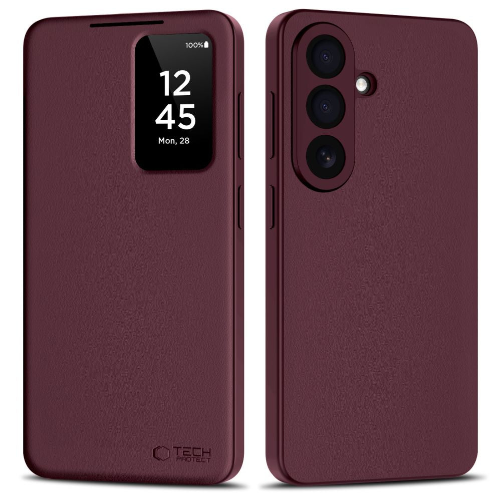 Tech Protect Smart Wallet Galaxy S26 Mulberry
