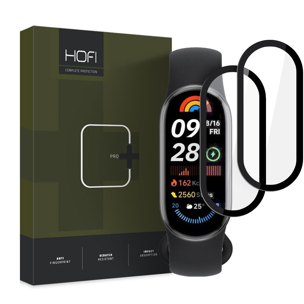 Hybridglas Hofi Hybrid Pro+ 2 Pack Xiaomi Smart Band 9/9 Nfc Sort