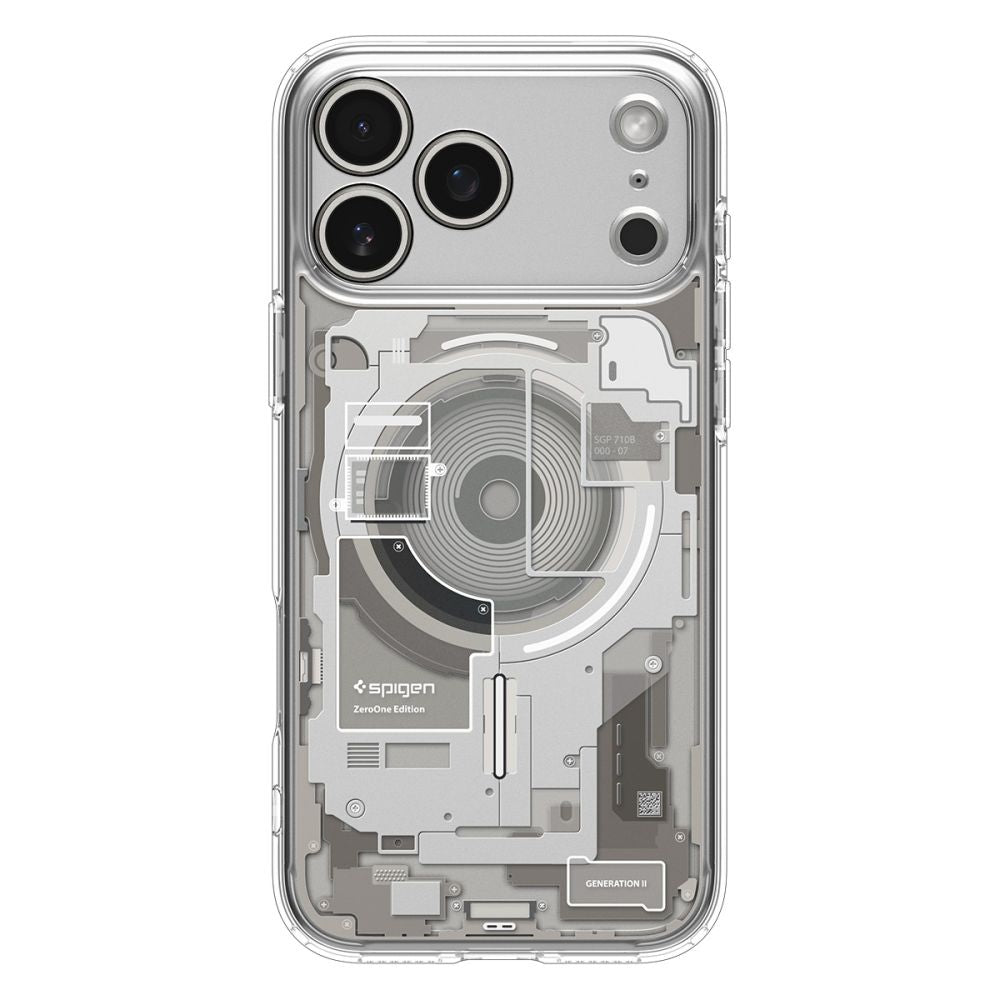 Spigen Ultra Hybrid Magsafe Iphone 17 Pro Zero One Naturlig Titanium