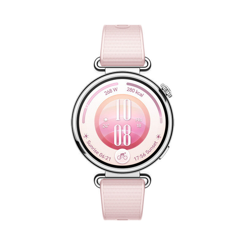 Huawei WATCH GT 7 41mm 3.35 cm (1.32") AMOLED Digital 466 x 466 pixels Touchscreen Pink, Silver Wi-Fi GPS (satellite)