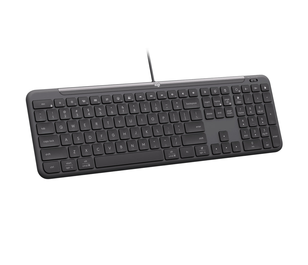 Logitech Signature Slim K620 For Business tastatur Universel USB QWERTY Nordisk Grafit