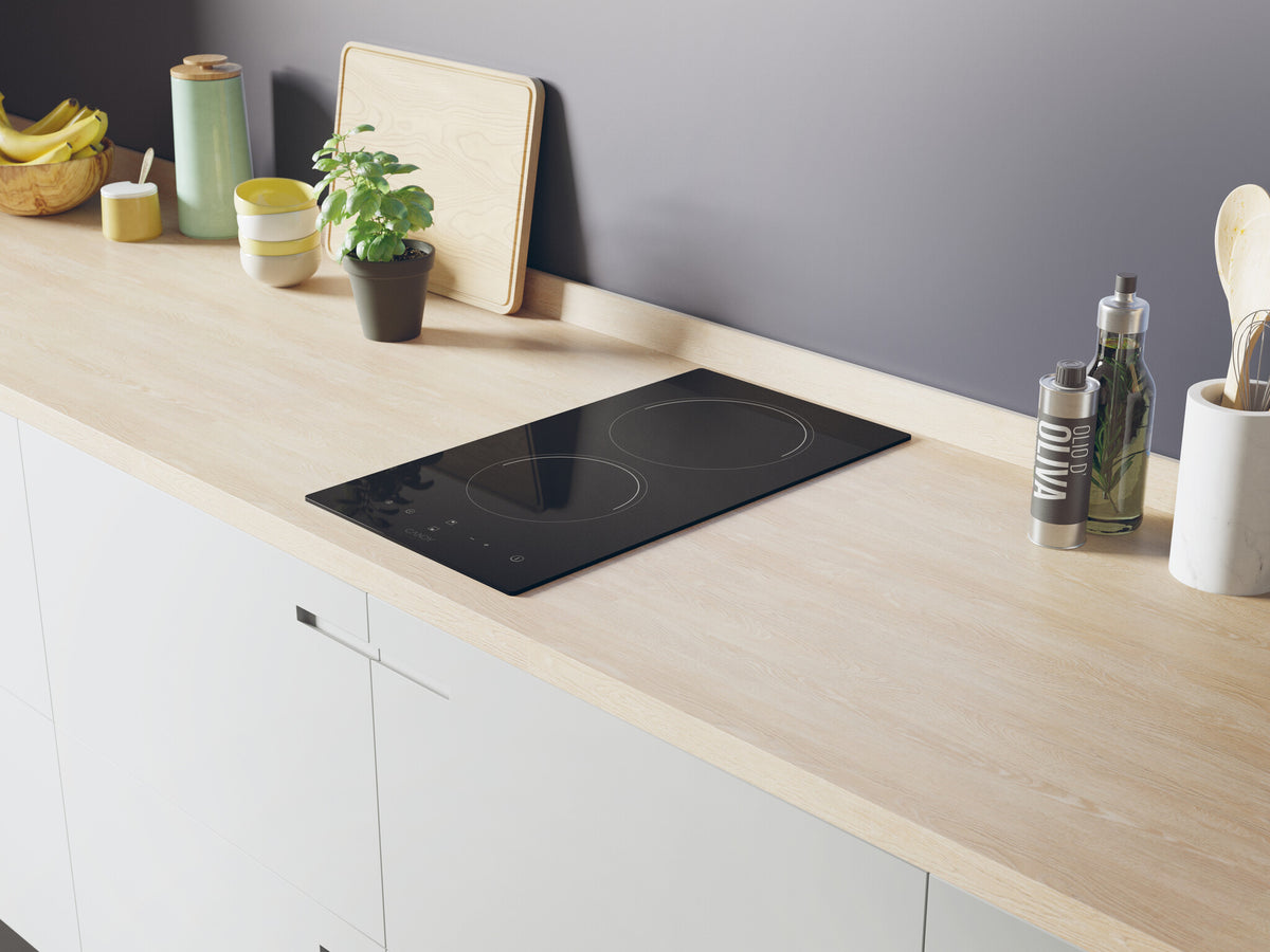 Candy Idea CDH30 Black Built-in 28.8 cm Ceramic hob 2 zone(s)