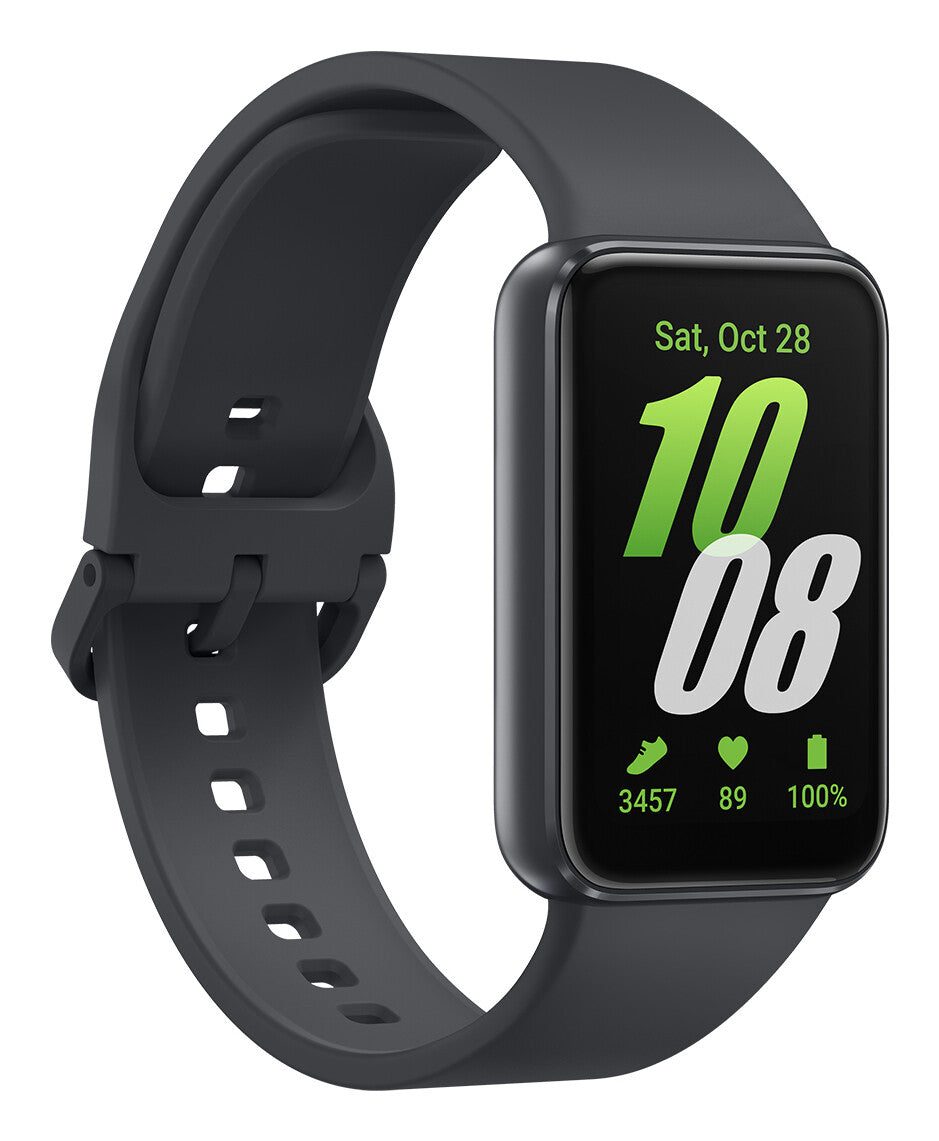 Samsung Galaxy Fit3 4,06 cm (1.6") AMOLED 40 mm Digital 256 x 402 pixel Berøringsskærm Grå