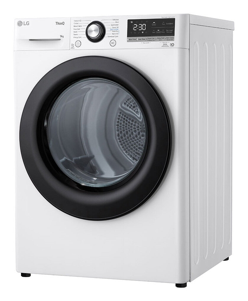 LG RV9DN9037 tørretumbler Fritstående Front-læsning 9 kg Hvid